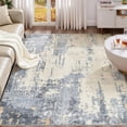 thumbnail image 1 of x Area Rug Living Room Rugs - Washable Neutral Modern Abstract Soft Thin Large Rug Indoor Floor No Slip Rug Carpet for Bedroom Under Dining Table Home Office Decor -, 1 of 9