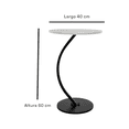thumbnail image 5 of Mesa de  Centro Minimalista 60 Cm Base Malubero Negra /blanca, 5 of 5