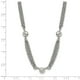 Acier Inoxydable Multi-Brins avec Collier de Perles 28 Pouces – image 3 sur 3
