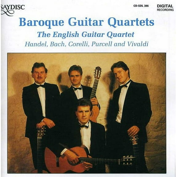 English Guitar Quartet - Baroque Guitar Quartets - Music & Performance - CD