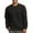 Black, variant on Men's Cotton Fleece Sweatshirt Lightweight Crew Neck Long Sleeve Pullover Hoodie Tops S-3XL Regular Big & Tall Plain Menswear Simple Solid Sweaters