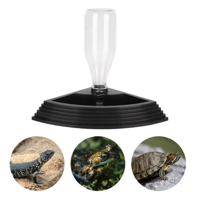 Bebedero Automático Para Reptiles, Dispensador De Agua De Plástico, Herramienta Para Beber Antideslizante Para Tortuga Lagarto