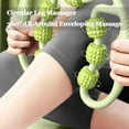 thumbnail image 6 of 9 Wheel Circular Leg Clamp, Handheld Multifunctional Ring Roller, Multifunctional Ring Roller, 360 Degree Legs Neck Hand Arm Muscle Relaxer, for Women Indoor Sports Yoga, 6 of 7