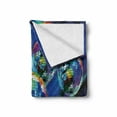 thumbnail image 2 of 70s Party Soft Flannel Fleece Blanket, Colorful and Funky Vibrant Disco Balls in Abstract Night Club Dancing Theme Art, Cozy Plush for Indoor and Outdoor Use, 50" x 70", Multicolor, by Ambesonne, 2 of 6