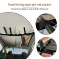 thumbnail image 3 of Car Roof Ceiling Storage Net, Car Ceiling  Net Large Capacity Double Layer Mesh 4 Buckle  for Storing Pillows for Storing Blankets, 3 of 7