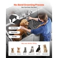 thumbnail image 4 of VEVOR 61 Inch Dog Grooming Bath Tub Stainless Steel w Ramp Water Filter Left, 4 of 9