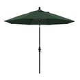 thumbnail image 1 of California Umbrella 9' Patio Umbrella in Hunter Green, 1 of 3