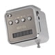 thumbnail image 5 of Mini altavoz reproductor de música portátil radio FM PC moda compatible con tarjeta TF y disco U plateado, 5 of 15