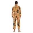 thumbnail image 7 of IAUYY Unisex Adult Onesie Pajamas Ultra-Soft Crystal-Soft Fabric, Halloween Adult Onesie Pajamas Adults,With a Zipper Plus Size Onesie Pajamas, Cute Halloween Symbols, 7 of 7