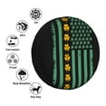 thumbnail image 4 of Fotbe American doctor Pattern Spare Tire Cover Thickening Universal Fit for Jeep, Trailer, RV, SUV, Truck, Tough Tire Wheel Soft Cover-17 inch, 4 of 6