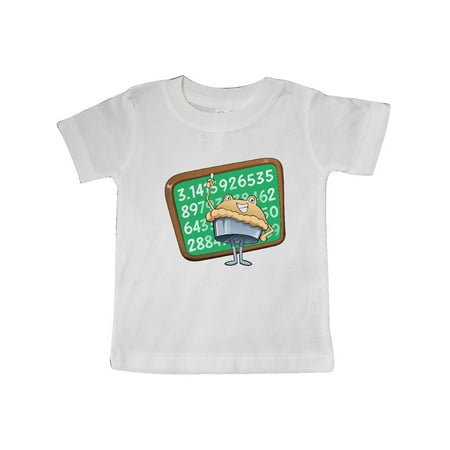 

Inktastic Pie Writing Pi on Chalkboard Gift Baby Boy or Baby Girl T-Shirt
