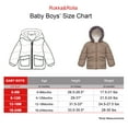 thumbnail image 2 of Rokka&Rolla Baby Boys' Infants Puffer Coat Toddler Hooded Winter Jacket, Sizes 6-24M, 2 of 8