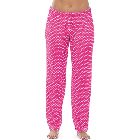 

qipaqil Womens Plus Size Pants Dot Polka Trousers Elastic Rope Casual Pants Pajamas Print Womens Plus Size Pants