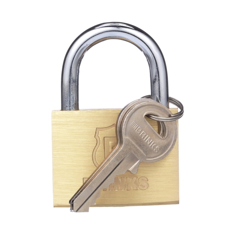Lucchetto con chiave MASTER LOCK in ottone ansa H 24 x L 23 x 6 mm