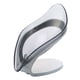 thumbnail image 1 of Soporte para forma de hoja Herramienta de limpieza con esponja Soporte para escurridor Esponja de cocina Rejilla para escurrir Plato Bandeja, Gris Eigraketly  HA000293-02B, 1 of 6