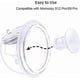 thumbnail image 4 of Flange Inserts 13/15/17/19/21mm 10PC,Compatible with Momcozy S12 Pro/S9 Pro/S12/S9 Wearable Breastpump Cup, 4 of 4