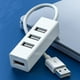 thumbnail image 2 of 5 Piezas Hub USB Multi 2.0 Hub USB Splitter Adaptador de Corriente Alta Velocidad 4 Puertos en para PC Windows Accesorios de Computadora B, 2 of 5