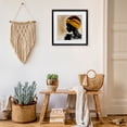 thumbnail image 3 of Stupell Industries Contemporary Golden Sunburst Profile with Headwrap Black Framed Print Under Glass, 13 x 13, by CAD Designs, 3 of 8