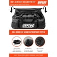 thumbnail image 2 of UNPLUG Waterproof Dry Duffel Bag 65L, Heavy Duty 1680D Large Travel Bag for Camping, Boating, Motorcycling and Hunting, BlackOps, 2 of 7