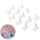 thumbnail image 3 of 100 8CM3D butterfly nurseries wall stickers, decals, decorative tape and glue points, 3 of 4