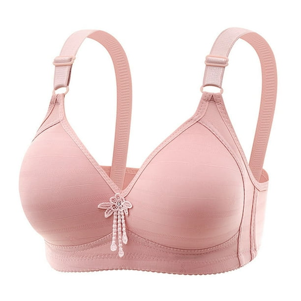 Big Size Bra Lingerie For Big Breasted Women Wire Free Soft Thin Cup  Comfortable Underwear Intimates Ladies Bras
