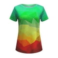 thumbnail image 4 of Dyegold Printed T Shirts For Women Short Sleeve Round Neck Vintage Graphic Tee Shirts Summer Casual Loose Fit Tops Blouses, 4 of 5