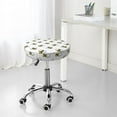 thumbnail image 7 of Bingfone Bee Padded Round Bar Stool Cover Cushion with Elastic Fabric Round Chair Seat - Bee, 7 of 7