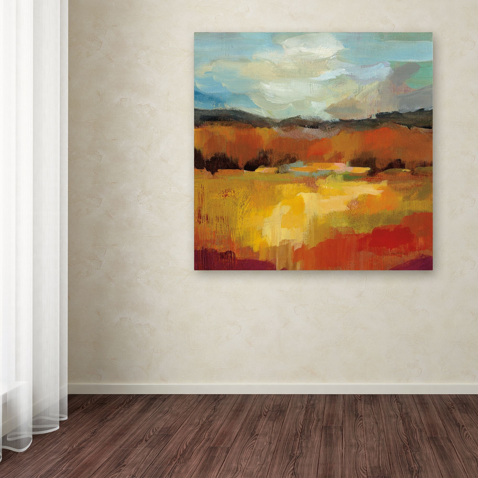 Trademark Fine Art 'October Moment II' Canvas Art by Silvia Vassileva