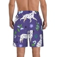 thumbnail image 3 of Kdxio Cute Dog Pattern Mens Casual Shorts - Drawstring Summer Beach Sports Shorts for Men, 3 of 9