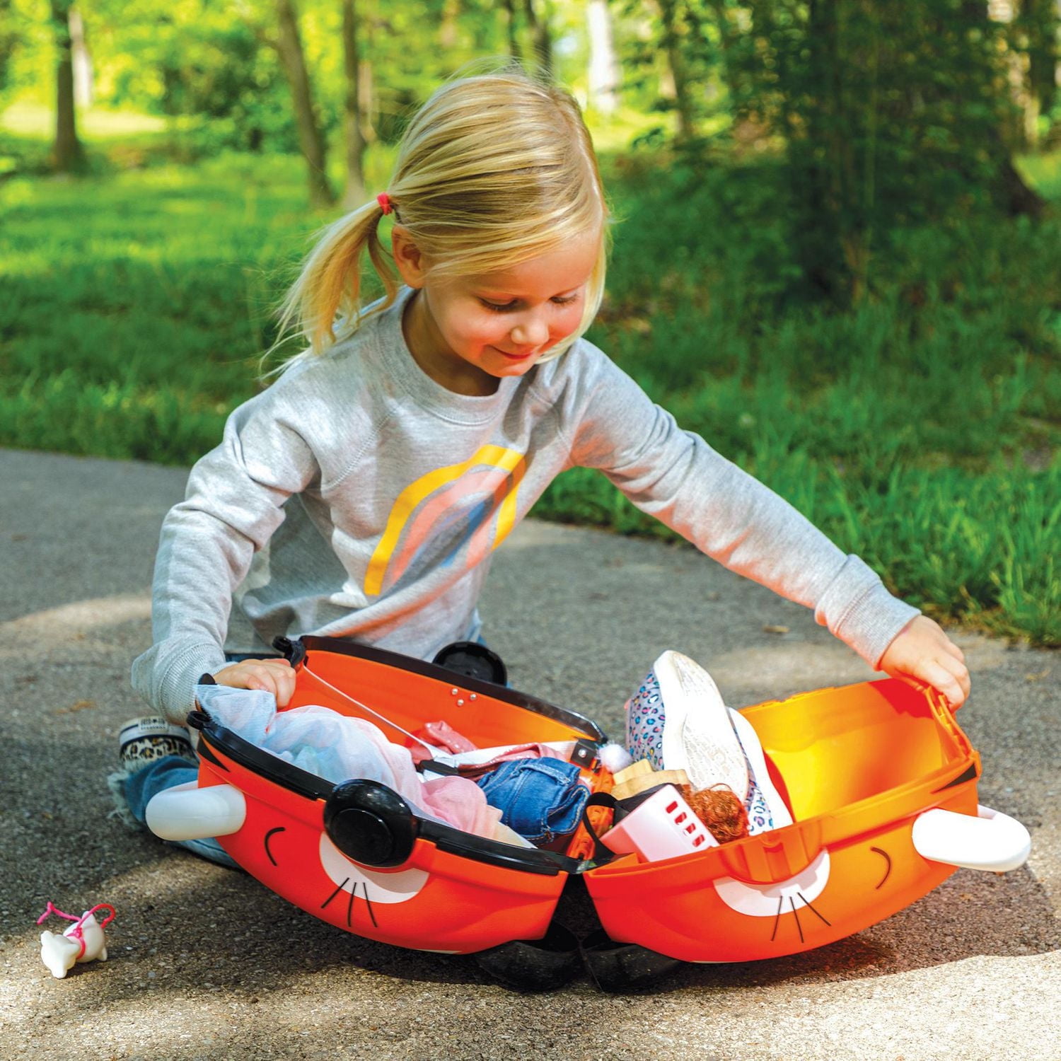 Huffy Pack N Fun, Tiger, for Kids, suitcase for kids