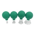 thumbnail image 2 of Ventosas de vacío de seguridad para espalda cara músculo verde Zulema Bola de goma ahuecada, 2 of 8
