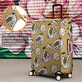 thumbnail image 4 of Yellow Baseball Items Pattern Luggage Cover Fashion Suitcase Cover Baggage Covers Fit 25-28 Inch Luggage (Go Travel), 4 of 5