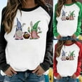 thumbnail image 6 of Honeeladyy Sales Womens Raglan Sleeve Shirt Pullover Tops Casual Looseweight Easter Bunny Printed Long Sleeve Pullover Cute Rabbit T-Shirt Tops, 6 of 6
