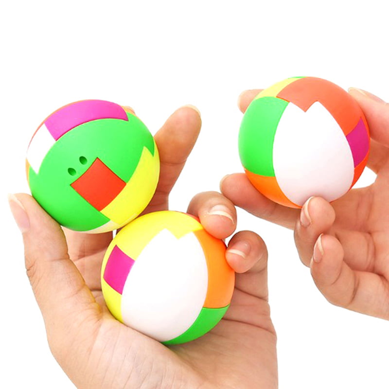 Intelligence Colorful Puzzle Assembly Balls Kids Game Funny Educational Toys Am 