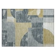 thumbnail image 2 of Addison Rugs Chantille Indoor/Outdoor Transitional Mid Century Gray Washable Rectangle Rug, 1'8" x 2'6", 2 of 6