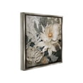 thumbnail image 4 of Stupell Industries Vintage Curling Petals Botanical & Floral Painting Gray Floater Framed Canvas Art Print Wall Art, 18 x 18, 4 of 10