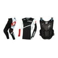 thumbnail image 1 of Oneal 2023 Hardwear Air Slam Offroad Jersey Pant Chest Protector Combo Black/White (Large / 32), 1 of 8
