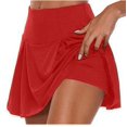 thumbnail image 2 of Youweixiong Women Yoga Elastic Plus Size High Waist Sports Fitness Workout Jogging Shorts, 2 of 6