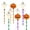 B, variant on Halloween Decor Outside Solar Lights Outdoor 6 Pack Pumpkin Stake Lights Waterproof Yard Pathway Markers for Holiday Walkway Landscape Lawn Decoration Style E