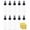 Clear (10pcs), variant on 2oz Small Spray Bottle (10 Pack) Plastic Mini Fine Mist Atomizer, Tiny Sprayer for Travel Perfume, Cologne, Alcohol (Clear, 60ml)
