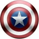 thumbnail image 1 of Metal Captain Shield Cosplay Halloween Party 1:1 Full-Size Replica red, 1 of 5