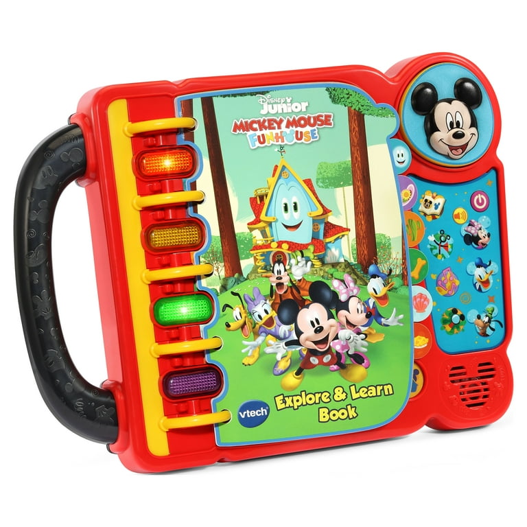 Mickey Mouse Funhouse Explore & Learn Book With Interactive Stories, VTech  