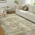 thumbnail image 2 of HOMERRY Washable 9' x 12' Area Rug for Living Room Large Modern Boho Rug Traditional Rug Contemporary Floor Cover, Taupe, 2 of 5
