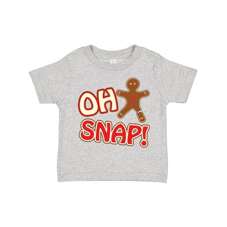 

Inktastic Oh Snap!broken Gingerbread Gift Toddler Boy or Toddler Girl T-Shirt