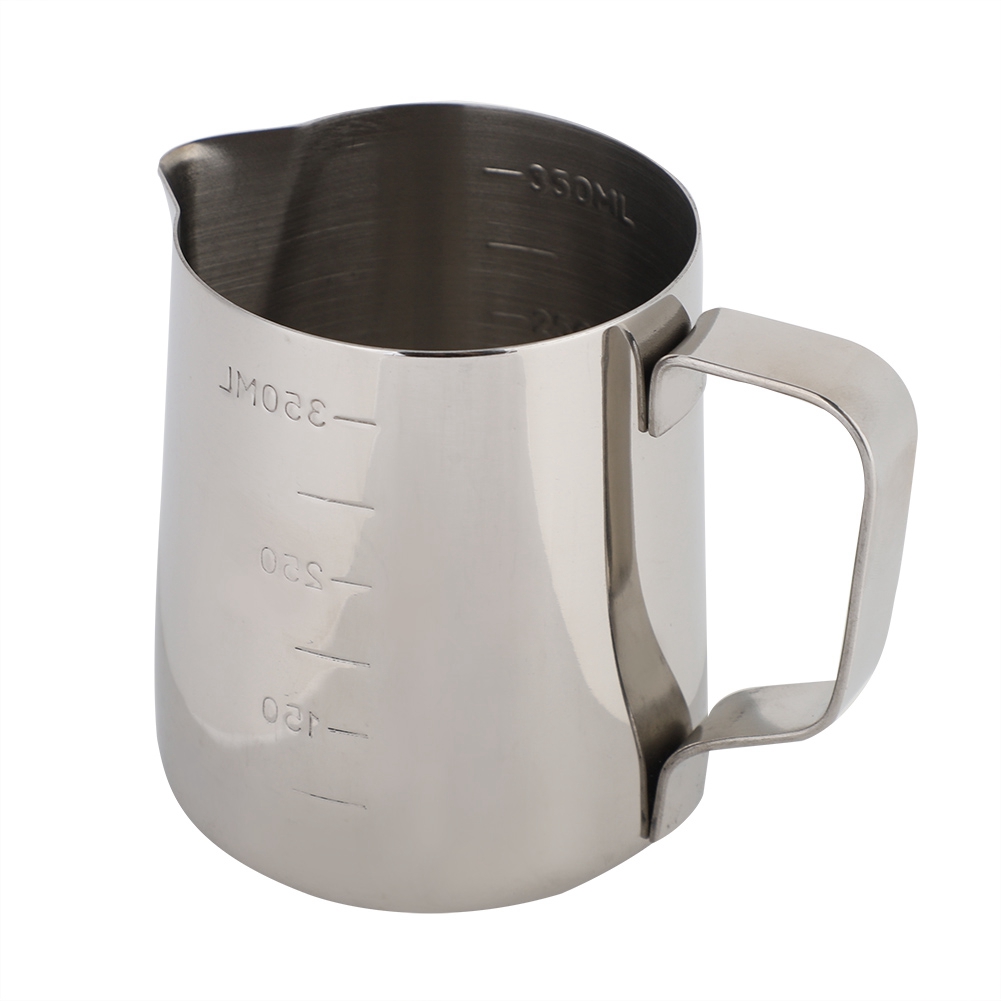 OTVIAP Stainless Steel Measuring Cup Coffee Jug Milk Frothing Pot
