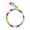 Multicolor, variant on YIFAEUX Parrot Ring Hand-woven Hook Design Relieve Boredom Plush Bird Parrot Cage Swing Toy Pet Supplies