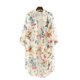 thumbnail image 1 of Mujeres floral a prueba de sol cubrir hasta la rebeca de gasa largo kimono abrigo blusa superior tholdsy AP0085-01, 1 of 7
