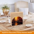 thumbnail image 5 of Bird Lake Flowers Napkin Holder for Table Clear Napkin Stand Paper Holder Acrylic Organizer Dispenser Napkins for Dinner Kitchen Restaurant Room, 5 of 8