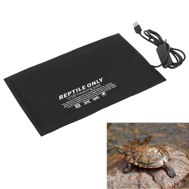 Reptile Heating Mat Reptile Heat Pad USB Heating Pad Three- Temperature Control Under Heating Pad For Plant Box