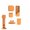 Orange, variant on Protective Case Compatible with DJI Osmo Pocket 4 Camera, Full-Body Cover with Lanyard & Base, Anti-Scratch for Daily & Outdoor Use (Green)